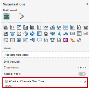 Drill-through section